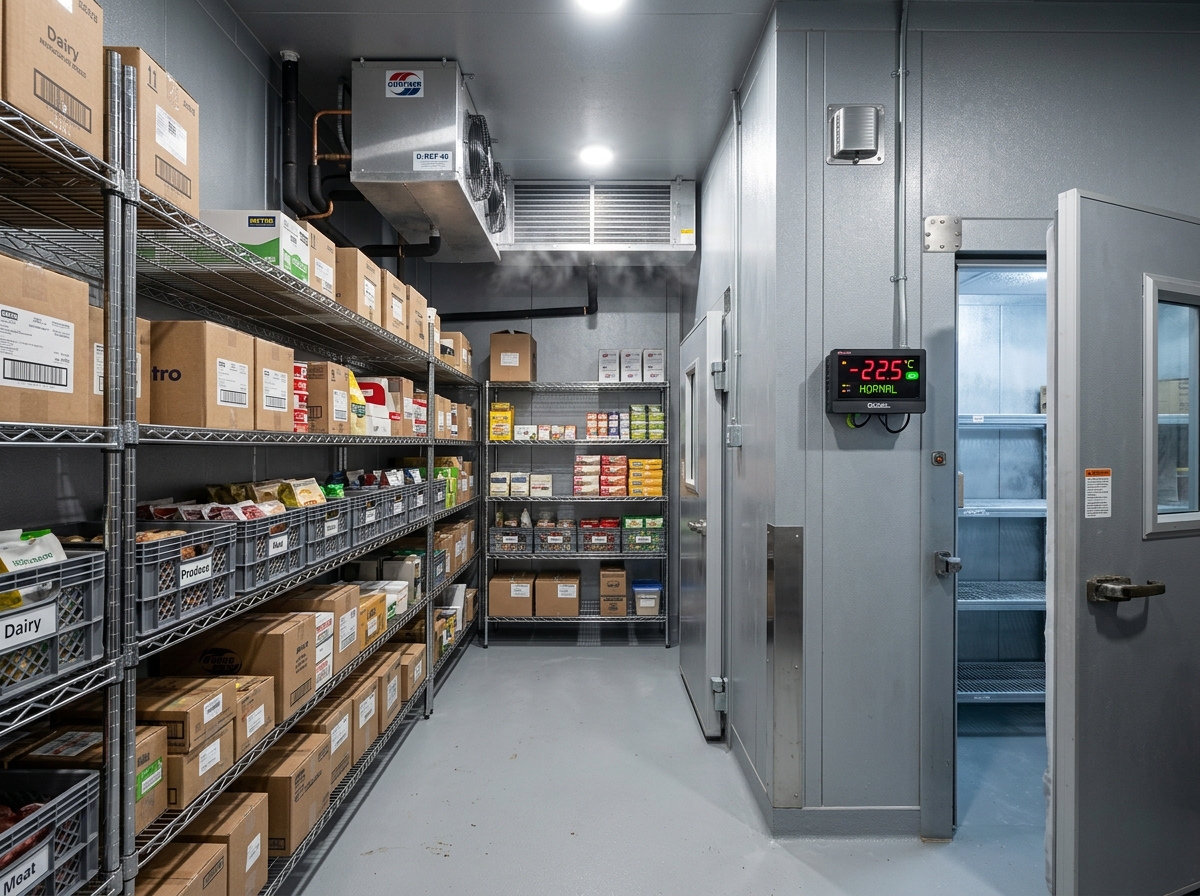 Instalación y reparación de cámaras frigoríficas y cuartos fríos